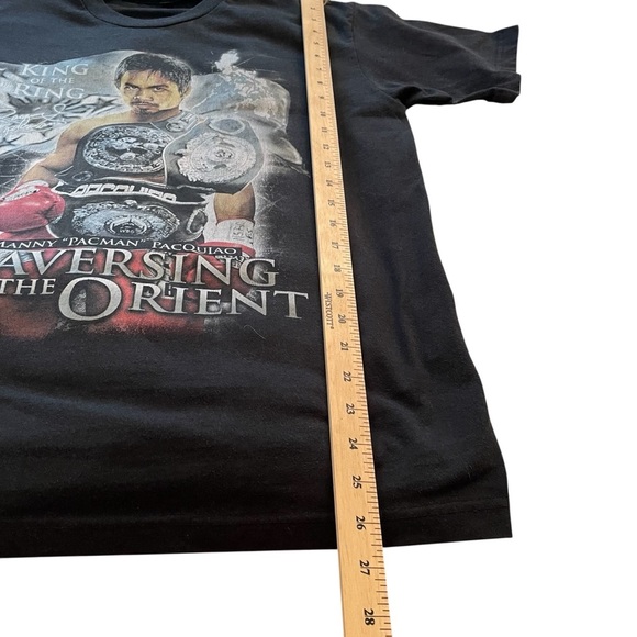 King of the Ring- Manny “PAC-MAN” Pacquiao-Traversing the Orient T-shirt-Large - Picture 2 of 8